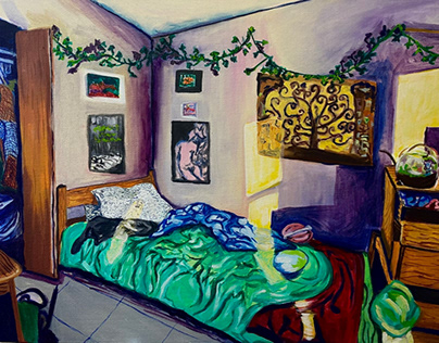 Interior Series. Oil on canvas