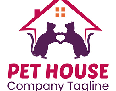 Pet house logo