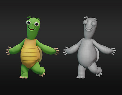 Project thumbnail - 3D Chracter Turtle