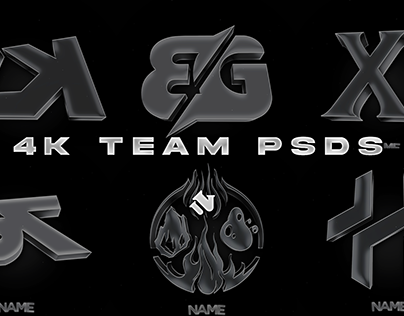 4K Team PSDs