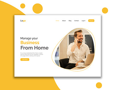 E-Commerce Landing Page Design