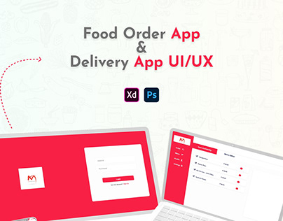 Food Oder App & Delivery Boy App UI/Ux