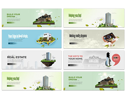 Web Banner Design | Real Estate Social Media Ads