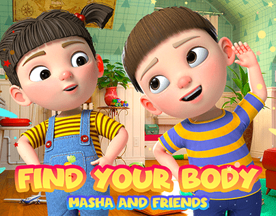 Masha And Friends Find Your Body