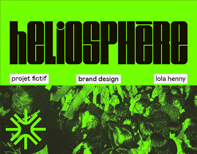 Project thumbnail - HELIOSPHÈRE - brand design - projet fictif