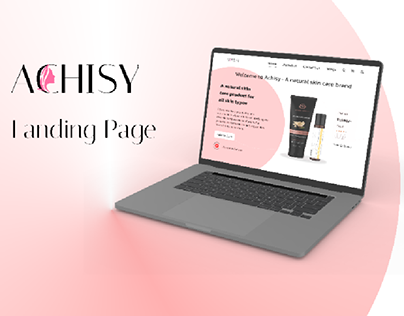 Achisy Landing page Redesign