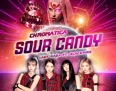 SOUR CANDY POSTER REMAKE