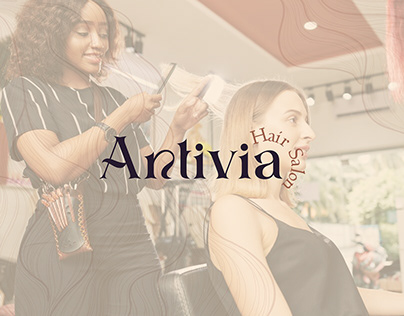 Brand Identity Design - Antivia Hair Salon