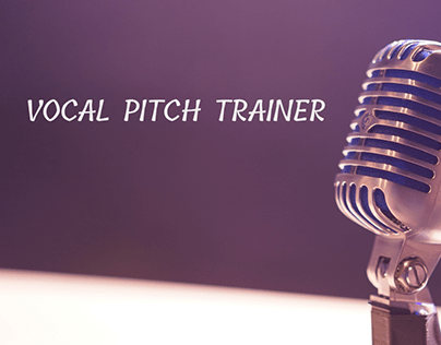 Project thumbnail - Vocal Pitch trainer Case Study