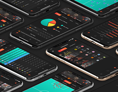 Mobile app design - Score Update