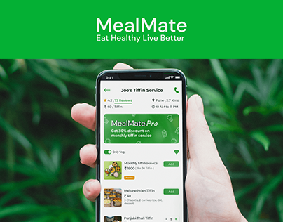 Mealmate - App design (case study)