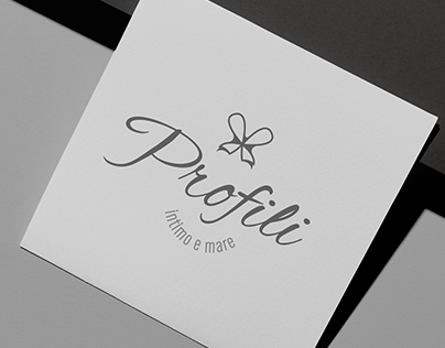 Restyling logo PROFILI intimo e mare, Imola
