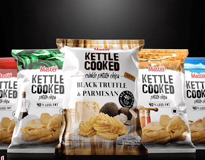 Maste Chips Black Truffle and Parmesan Commercial