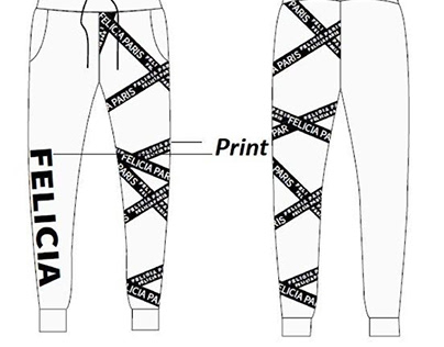 Digital Printed Trousers