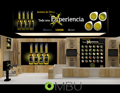 OLIVE OIL FROM SPAIN BOOTH AT GOURMETS EXHIBITION 2015