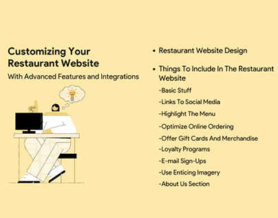 Customizing Your Restaurant Website
