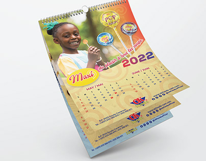 Calendar Design for 2022