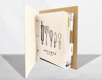Personalized Recipes Booklet