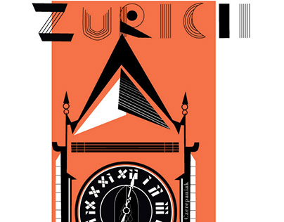 Poster - City of Zurich