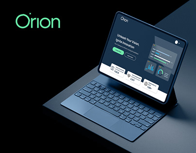 Orion: Seed Funding Website | UI/UX & Identity Design