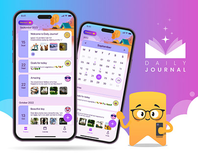 Daily Journal | IOS mobile app | UX/UI Design