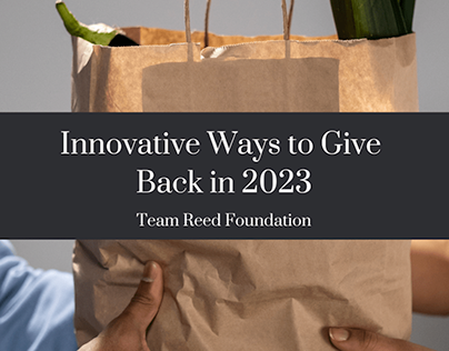 Innovative Ways to Give Back in 2023