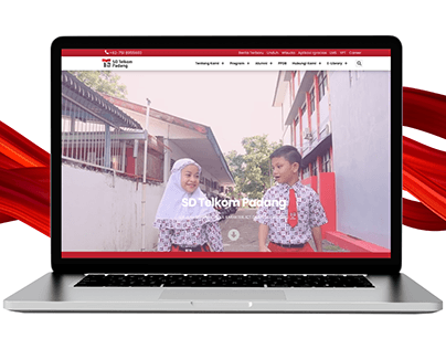 Website Designer - SD Telkom Padang Website