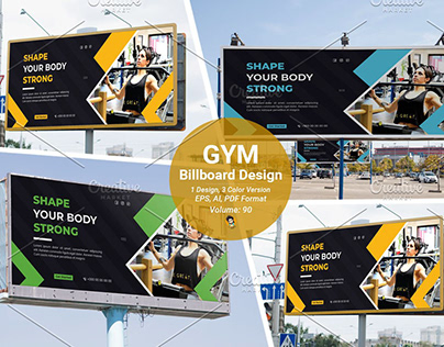 Gym Billboard Design