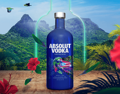 Absolut Vodka Puerto Rico Limited Edition