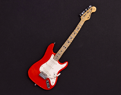 Fiesta Red Stratocaster Model