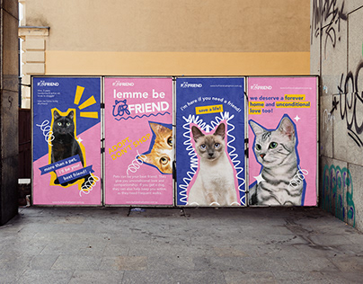 Furfriend - Cat Shelter Advert Campaign