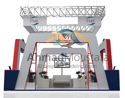 TME Techno Meddle East Exhibition Stand Design