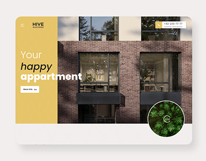 Web-site Design Residential Complex Hive Success