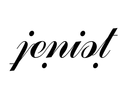 Jeniot, ambigram