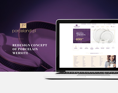 Porceland.pl - redesign website concept