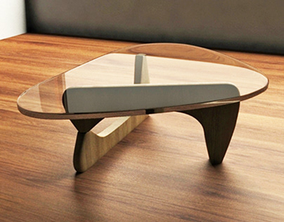 Noguchi table & Wassily chair