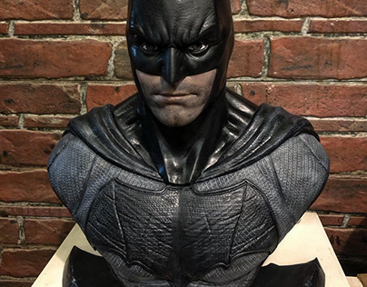 3D Printed Batman Bust, FDM Printed