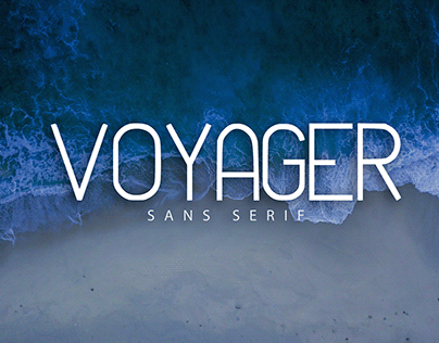 Voyager Typeface