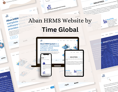 Aban HRMS website by Time Global