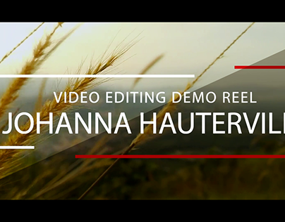 Video editing demo reel