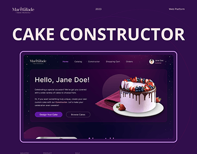 Cake Constructor - Web Platform