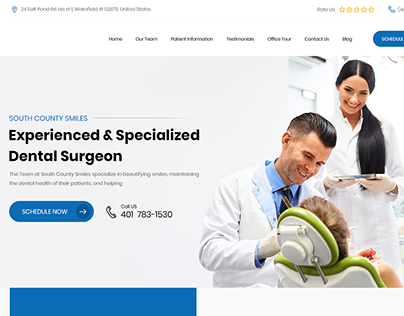 Dental Surgeon - Website UI