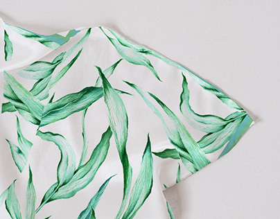 Silk Sarong | Print Design Project Brand : Vistoso