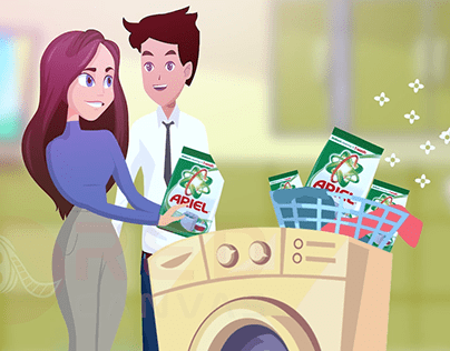 Animated Commercial Video | Ariel (Demo Work)