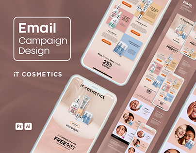 Email Campaign Design: iT Cosmetics