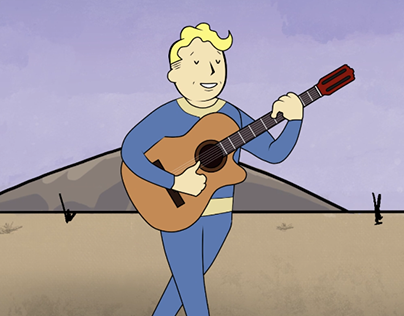 Vault Boy from Fallout