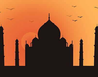 Taj Mahal Flat Design