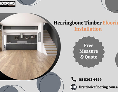 Herringbone Timber Flooring Installation in Adelaide