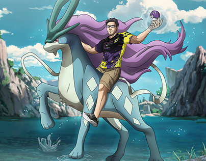 Suicune commission with trainer