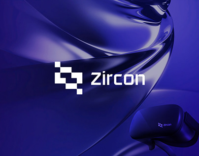 Zircon | Virtual Reality (VR) Brand Logo